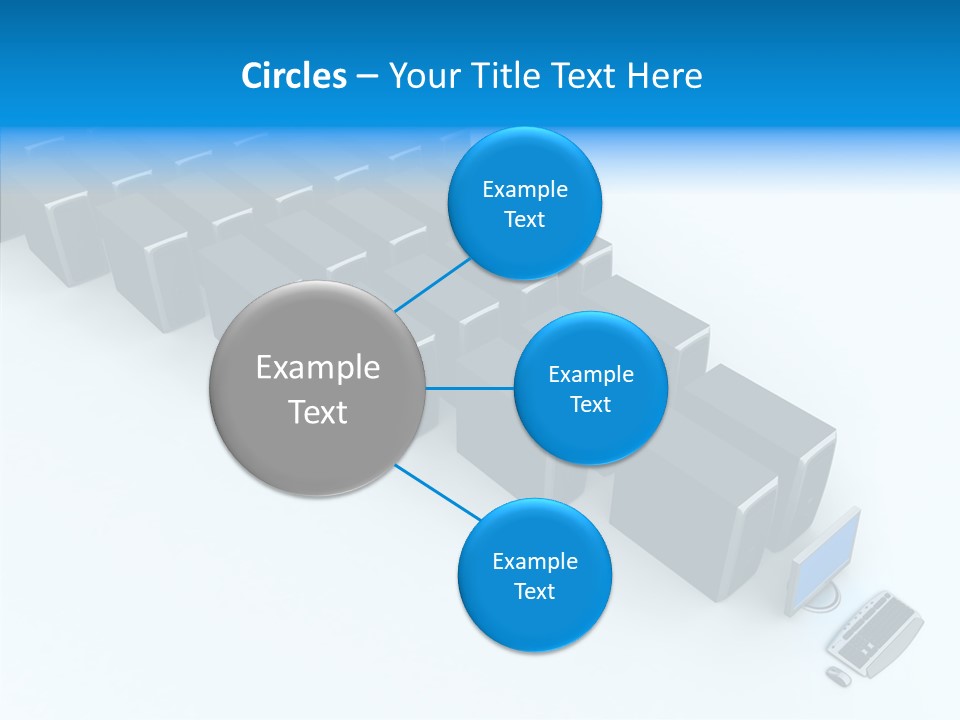 Per On Writing Table PowerPoint Template