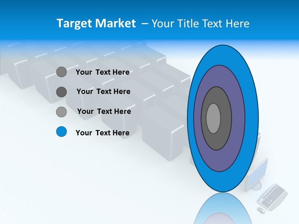 Per On Writing Table PowerPoint Template