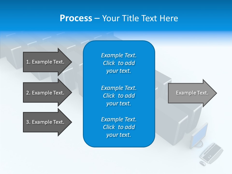 Per On Writing Table PowerPoint Template