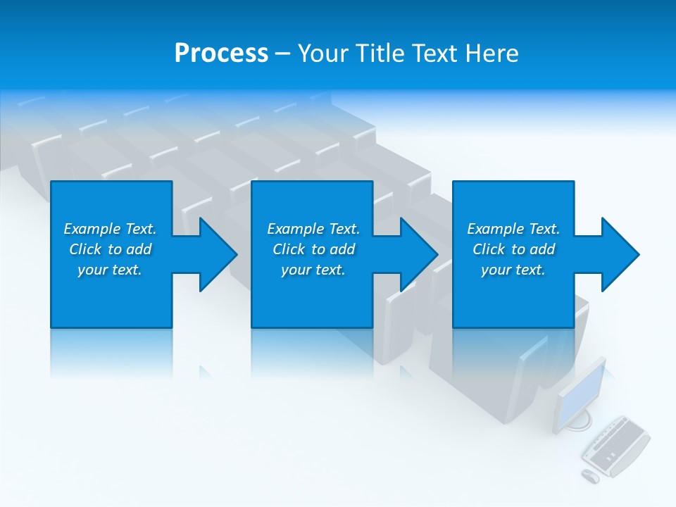Per On Writing Table PowerPoint Template