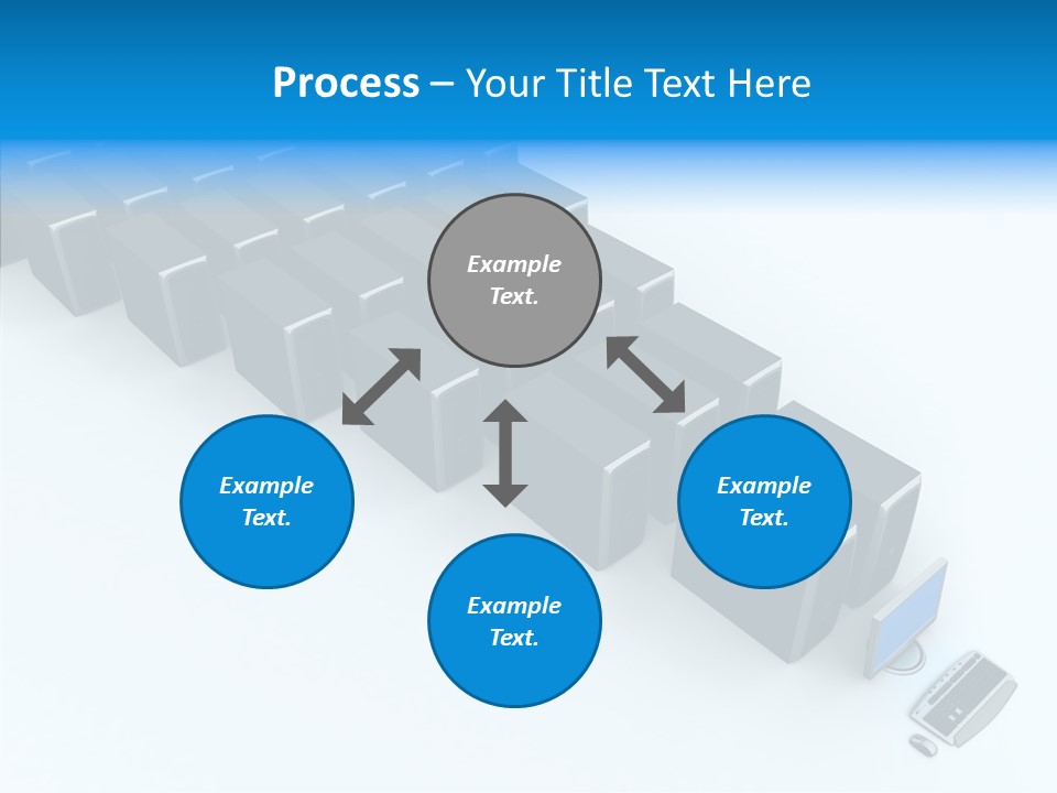 Per On Writing Table PowerPoint Template