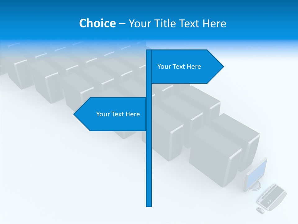 Per On Writing Table PowerPoint Template