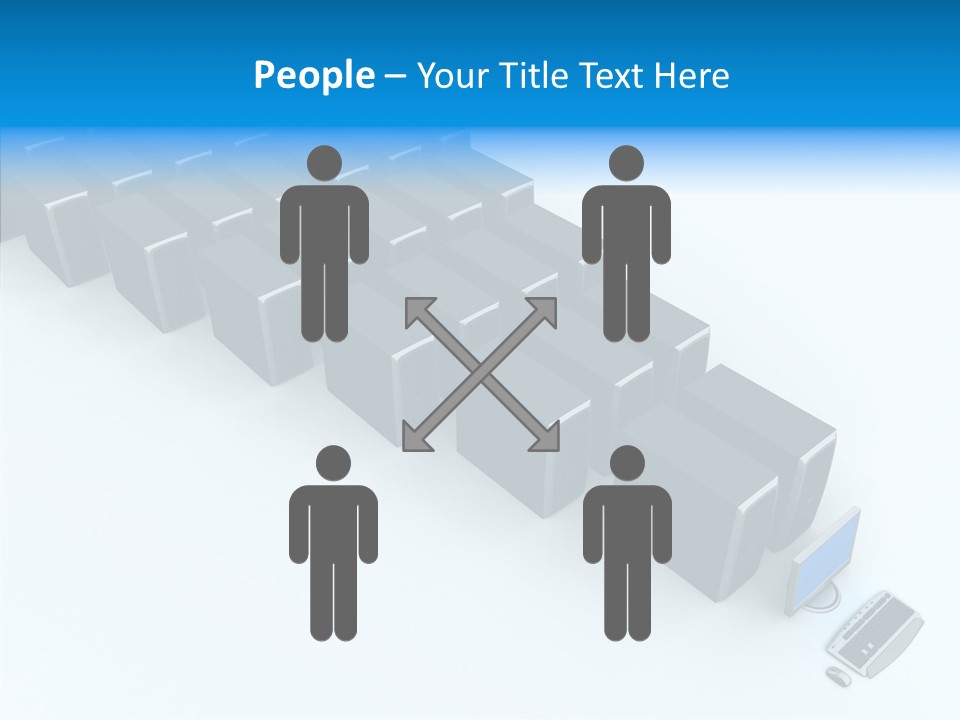 Per On Writing Table PowerPoint Template