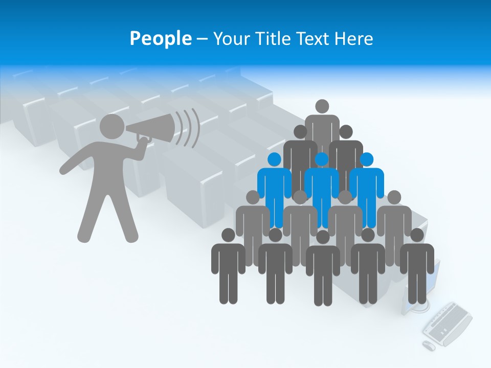 Per On Writing Table PowerPoint Template