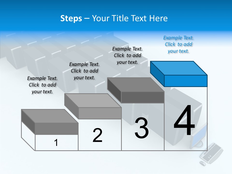 Per On Writing Table PowerPoint Template