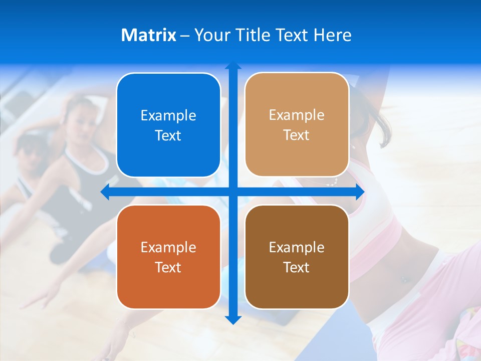 Hips Hand Weight PowerPoint Template