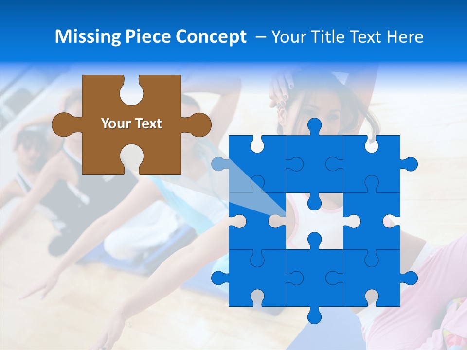 Hips Hand Weight PowerPoint Template