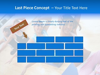Hips Hand Weight PowerPoint Template