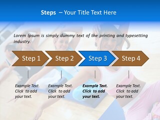 Hips Hand Weight PowerPoint Template