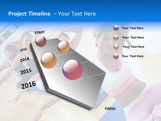 Hips Hand Weight PowerPoint Template