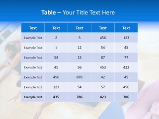 Hips Hand Weight PowerPoint Template