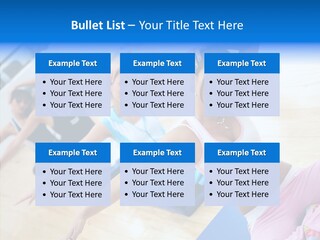 Hips Hand Weight PowerPoint Template