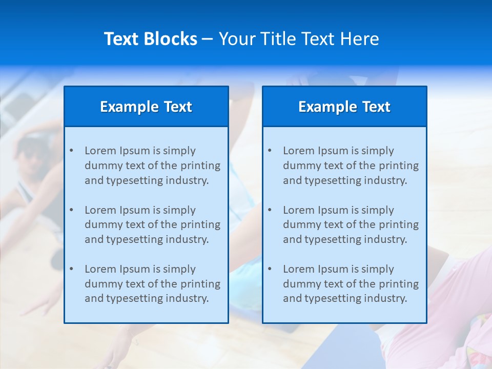 Hips Hand Weight PowerPoint Template