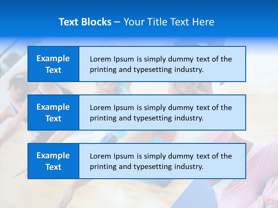 Hips Hand Weight PowerPoint Template