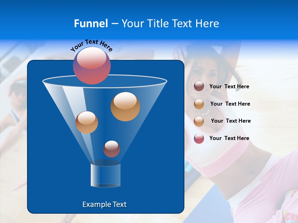 Hips Hand Weight PowerPoint Template