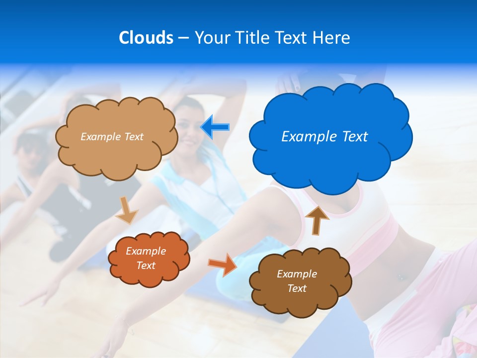 Hips Hand Weight PowerPoint Template