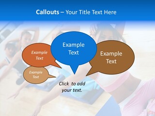 Hips Hand Weight PowerPoint Template