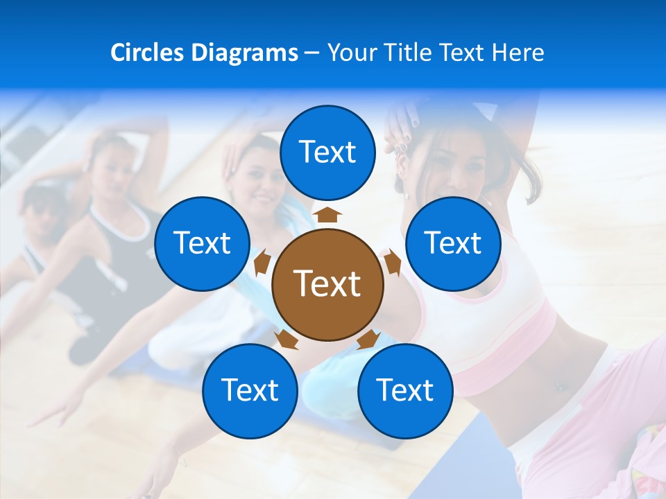 Hips Hand Weight PowerPoint Template