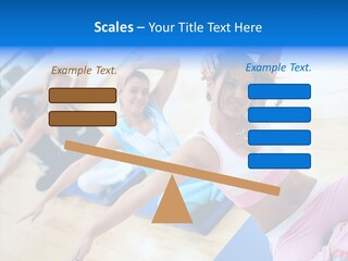 Hips Hand Weight PowerPoint Template
