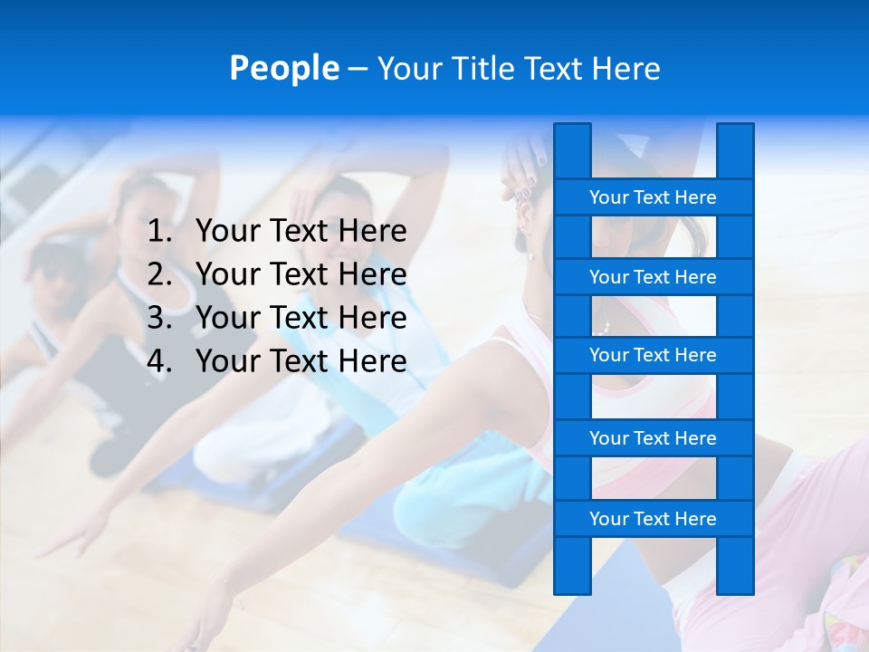 Hips Hand Weight PowerPoint Template