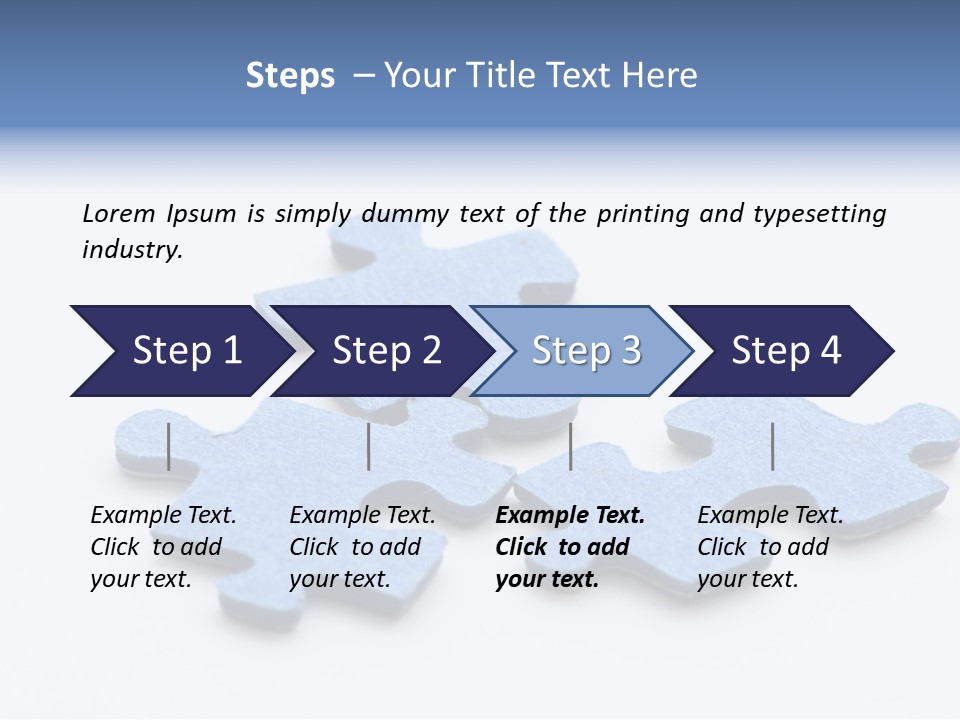 Simple Single Lonely PowerPoint Template