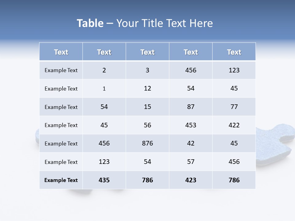 Simple Single Lonely PowerPoint Template