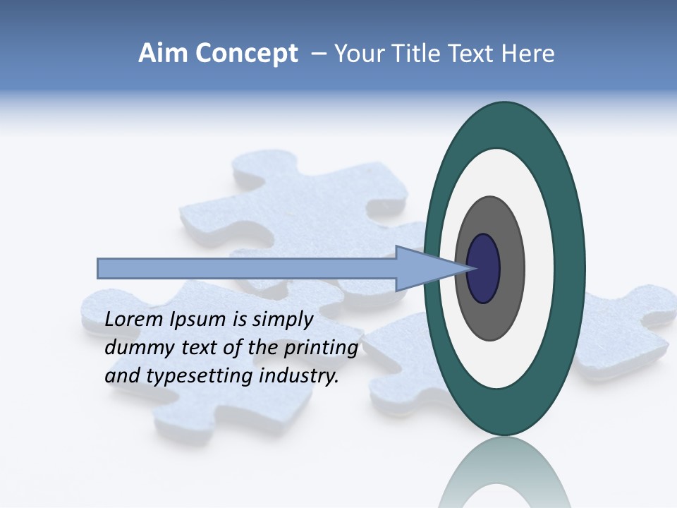 Simple Single Lonely PowerPoint Template
