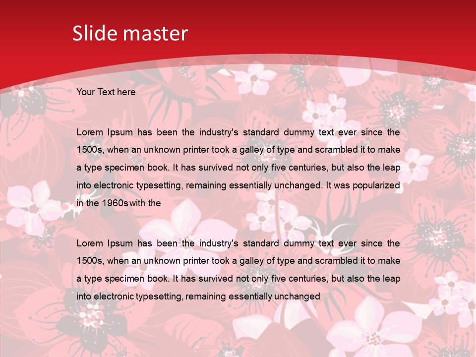 Decorative Park Nature PowerPoint Template