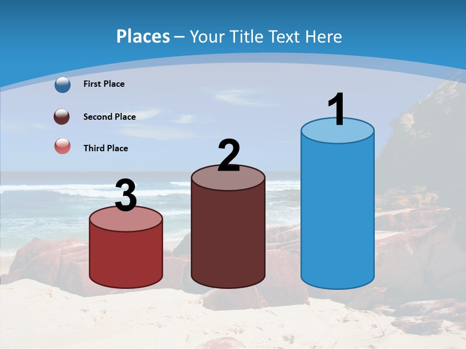 Summer Scenic Vacation PowerPoint Template