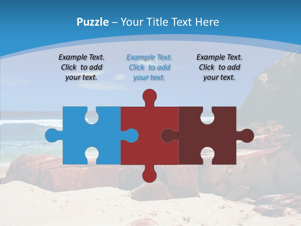 Summer Scenic Vacation PowerPoint Template