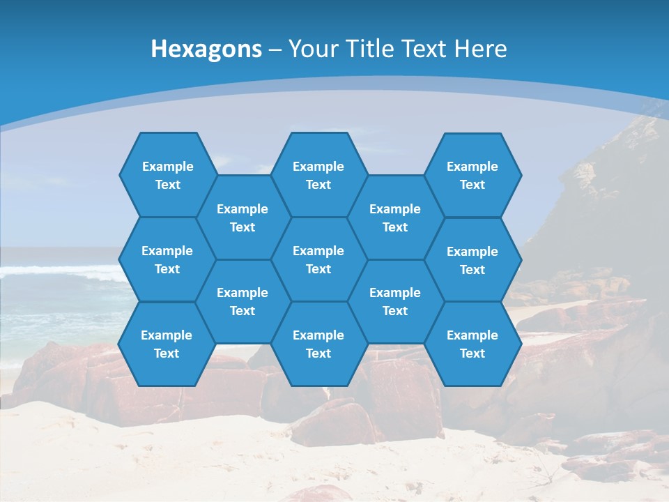 Summer Scenic Vacation PowerPoint Template