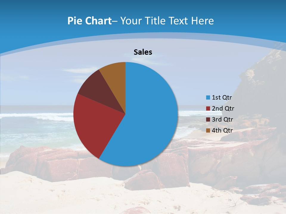 Summer Scenic Vacation PowerPoint Template