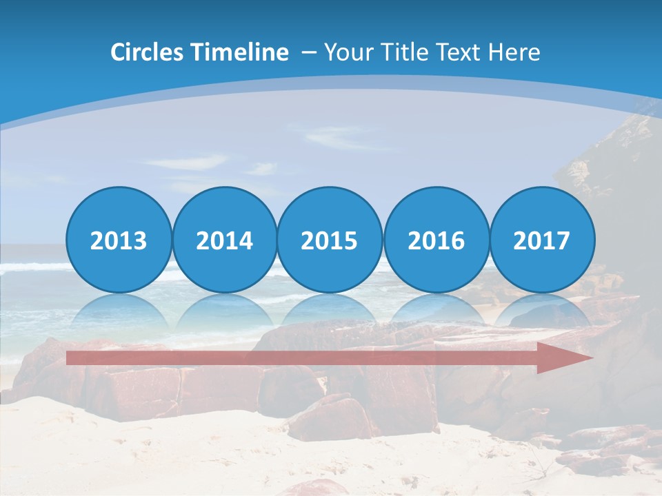 Summer Scenic Vacation PowerPoint Template