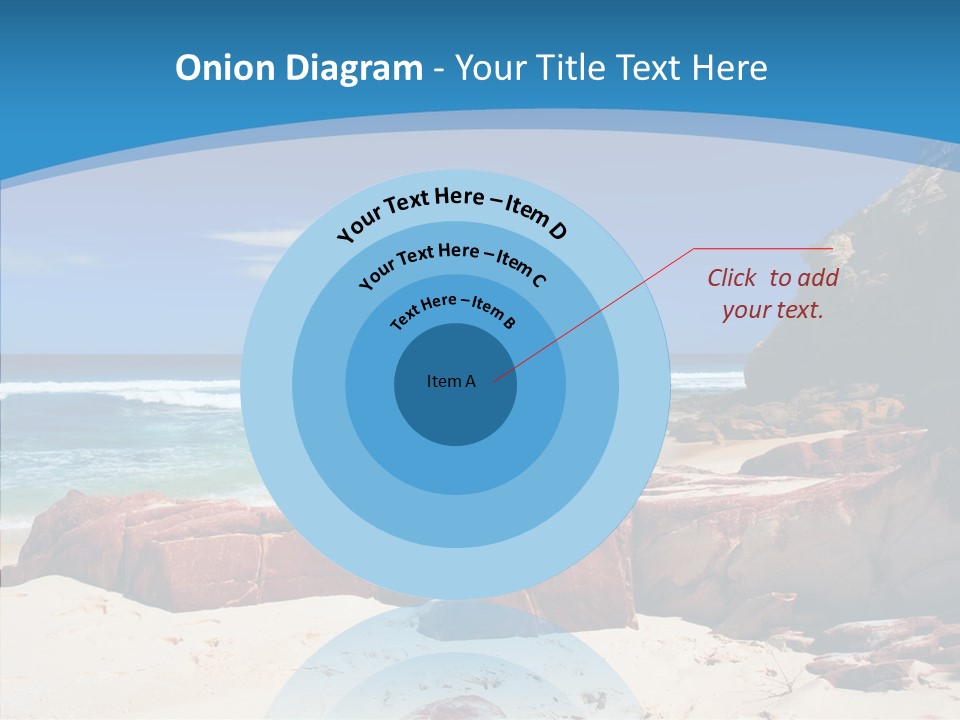 Summer Scenic Vacation PowerPoint Template