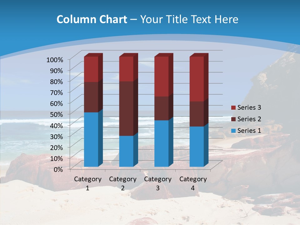 Summer Scenic Vacation PowerPoint Template