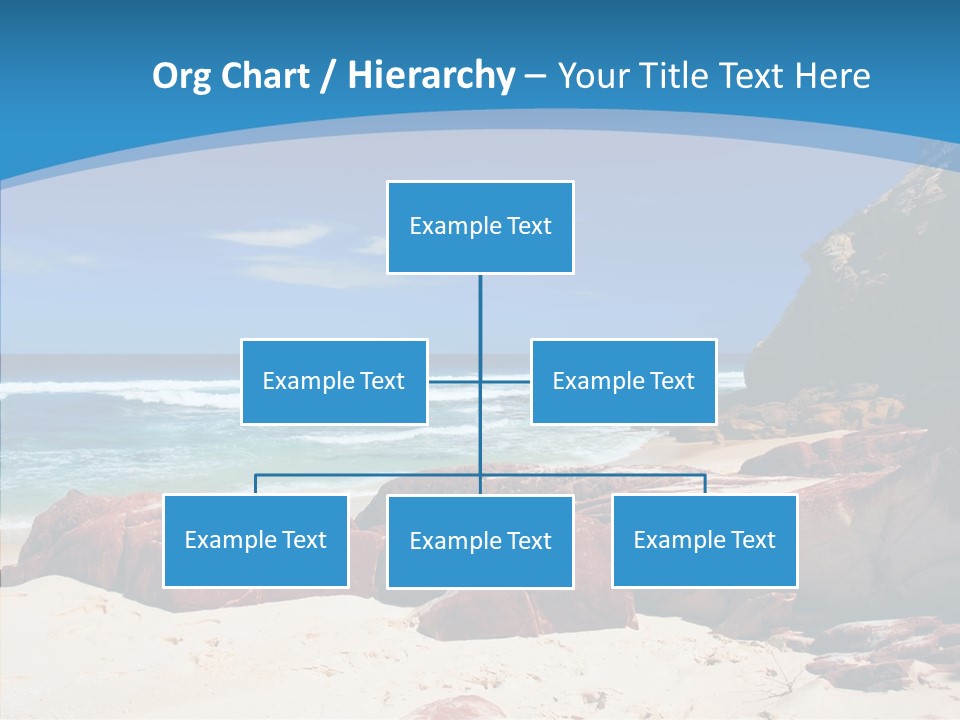 Summer Scenic Vacation PowerPoint Template