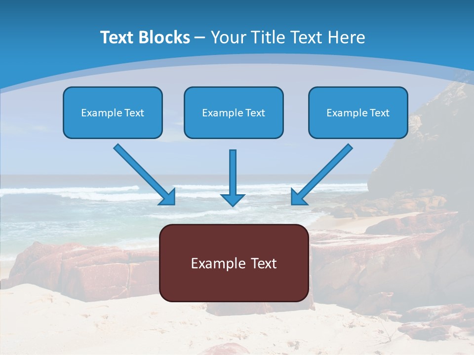 Summer Scenic Vacation PowerPoint Template