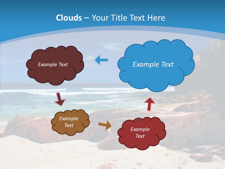 Summer Scenic Vacation PowerPoint Template