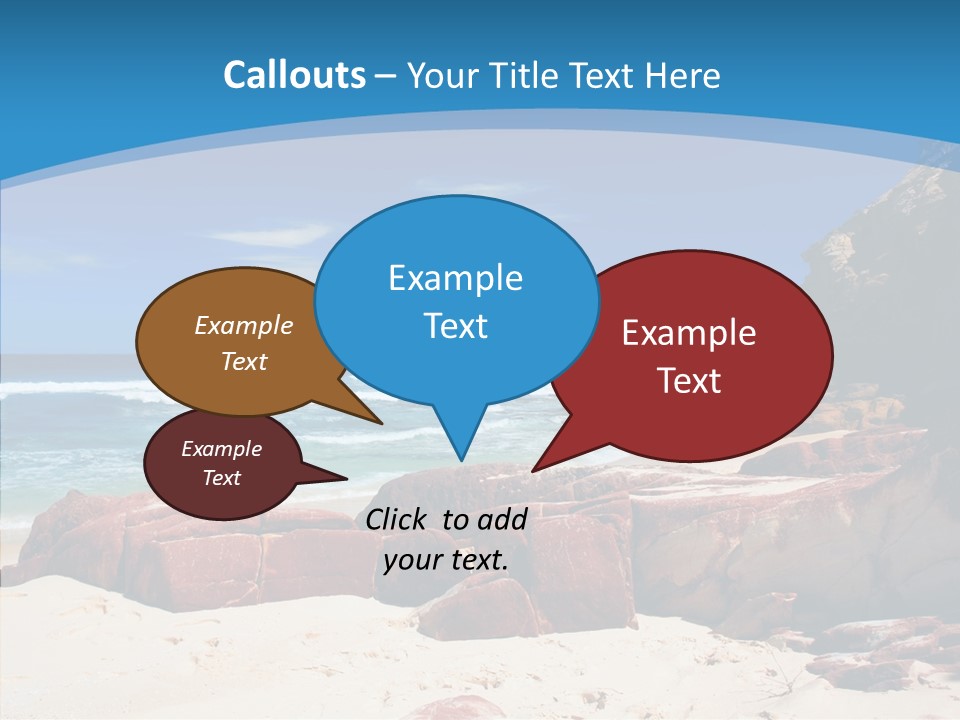 Summer Scenic Vacation PowerPoint Template