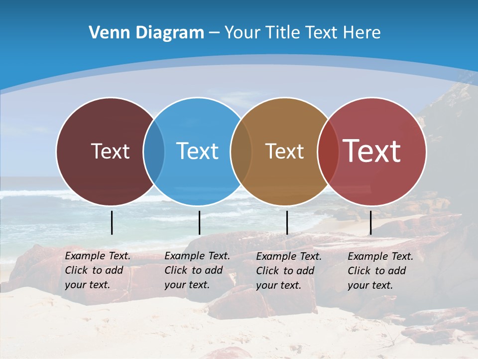 Summer Scenic Vacation PowerPoint Template