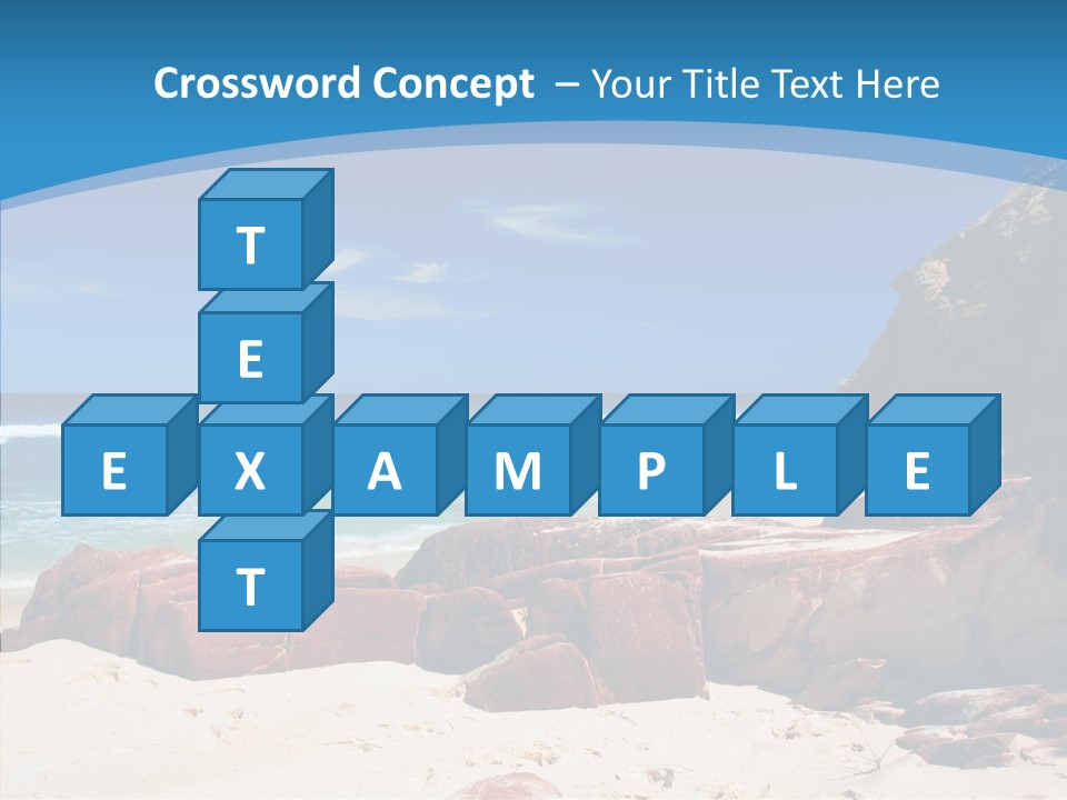 Summer Scenic Vacation PowerPoint Template