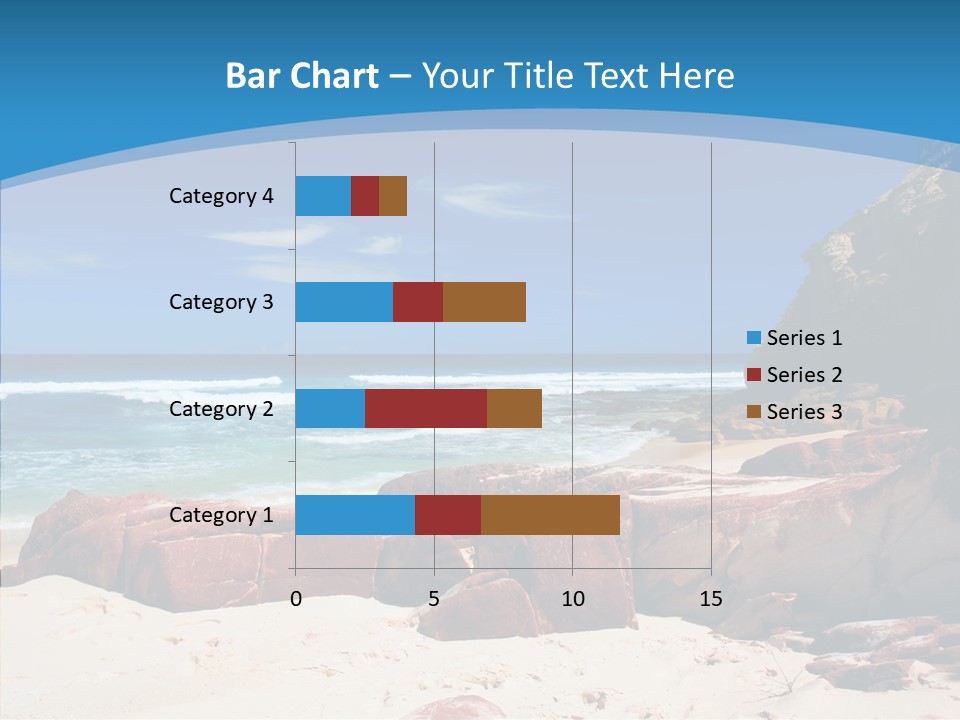 Summer Scenic Vacation PowerPoint Template
