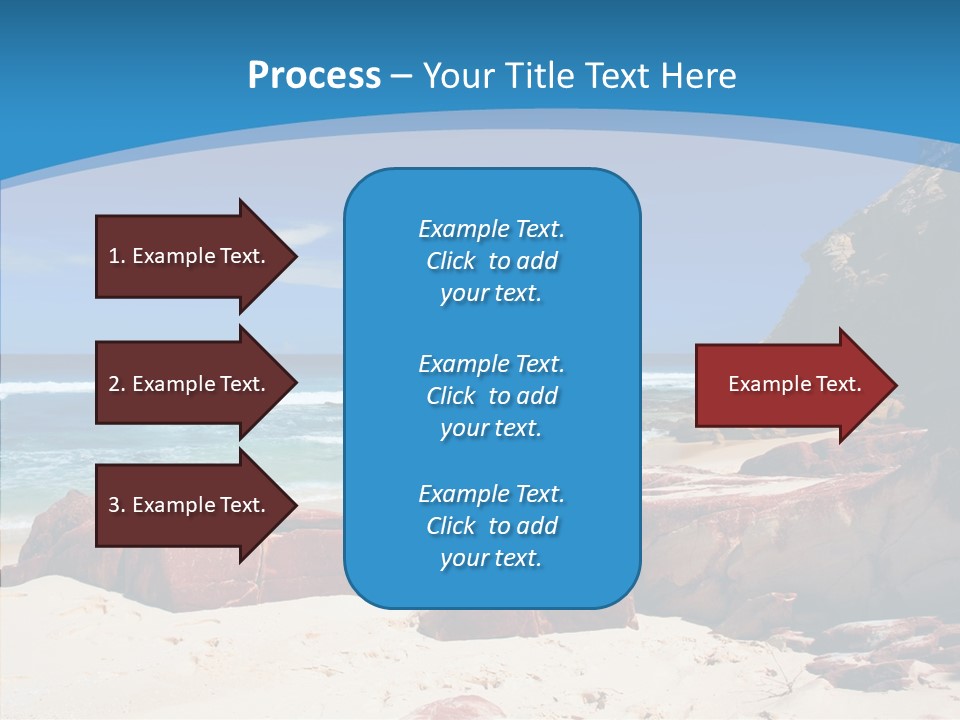 Summer Scenic Vacation PowerPoint Template