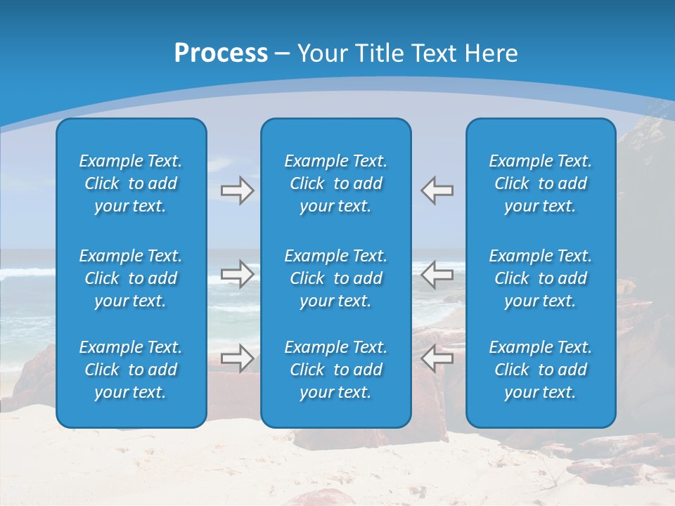 Summer Scenic Vacation PowerPoint Template