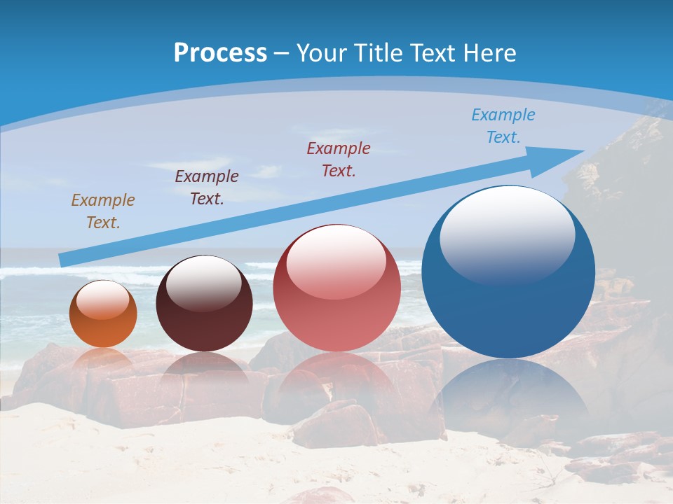 Summer Scenic Vacation PowerPoint Template