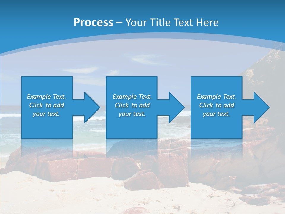 Summer Scenic Vacation PowerPoint Template