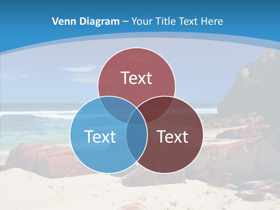 Summer Scenic Vacation PowerPoint Template