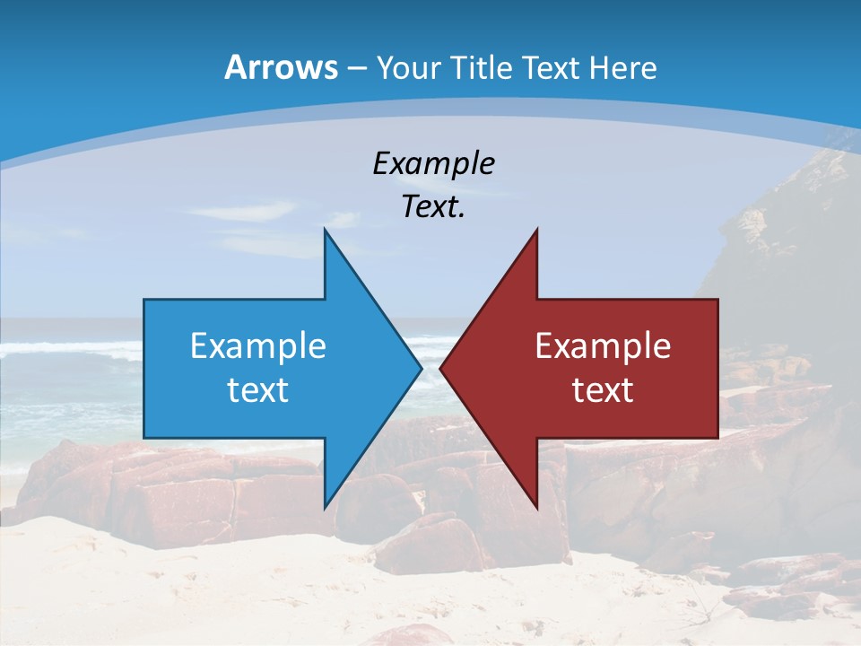 Summer Scenic Vacation PowerPoint Template