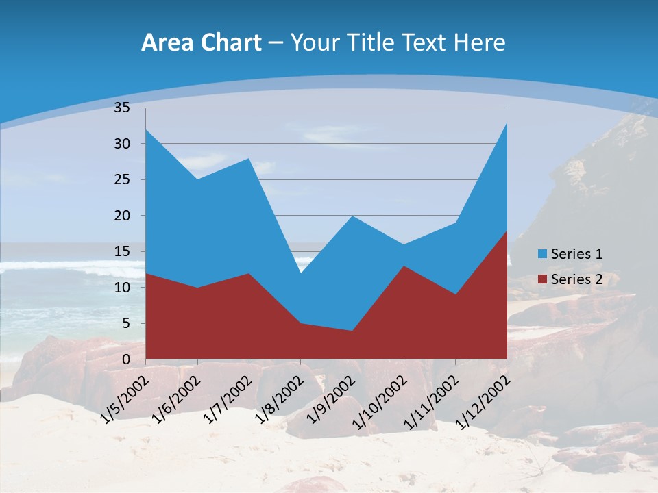 Summer Scenic Vacation PowerPoint Template