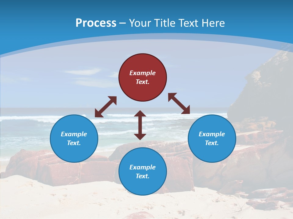 Summer Scenic Vacation PowerPoint Template